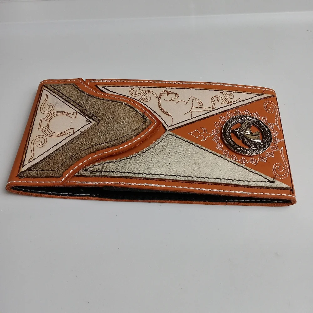 WESTERN LEATHER CELL PHONE CASE, FUNDA VAQUERA DE CUERO‎ COWBOY RODEO PHONE CASE